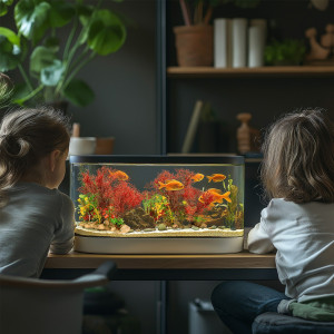 Kruger Meier Plant Garden – Dekoracja roślinna do akwarium 21x8x20 cm