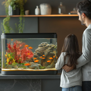 Kruger Meier Plant Garden – Dekoracja roślinna do akwarium 21x8x20 cm