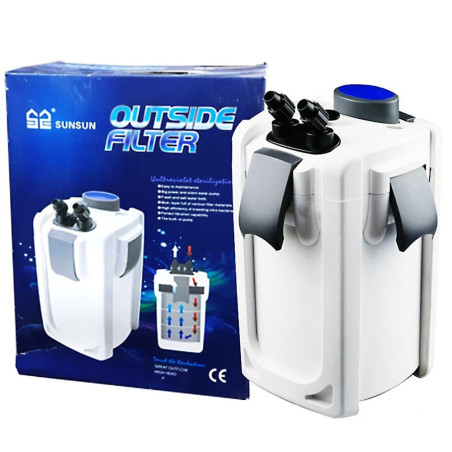 SunSun Health Water UV-C 4 - filtr kubełkowy 2000l/h z lampą UV – gwarancja czystej wody i bezpiecznej sterylizacji