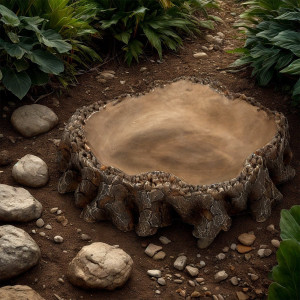 Terrario Root Bowl – Miska do Terrarium 16x16x4 cm