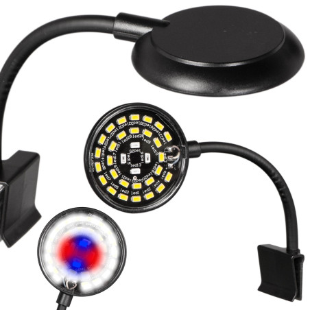 Kruger Meier Velluto S-Line Black - lampa LED do akwarium 10l - 40l  idealne oświetlenie dla małych akwariów roślinnych