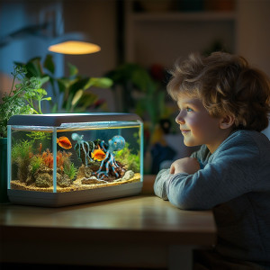 Kruger Meier Octopus Treasure – Dekoracja do akwarium 14x5.5x11.5 cm