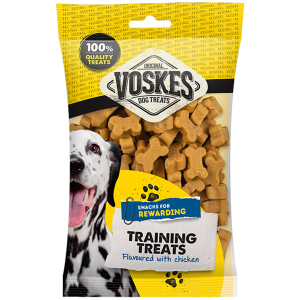 Voskes Training Treats Chicken - przysmaki treningowe dla psa kości kurczak 200g