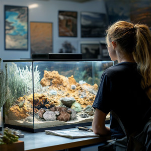 Terrario Stone Circle Bowl L – Miska do Terrarium 17x15x4,5 cm