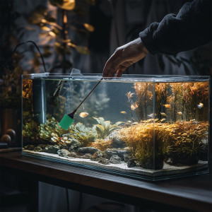 Kruger Meier AquaMate Hydra V - skrobak i czyści do akwarium 5 w 1