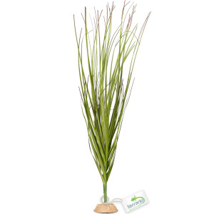 Terrario - Sztuczna roślina do terrarium i akwarium - Wysoka trawa 15x7x41 cm