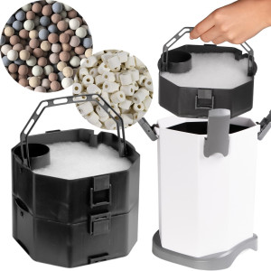 Kruger Meier Fluxion Elite 1800 UVC PRO - filtr zewnętrzny z lampą UV do akwarium 120 - 350 litrów