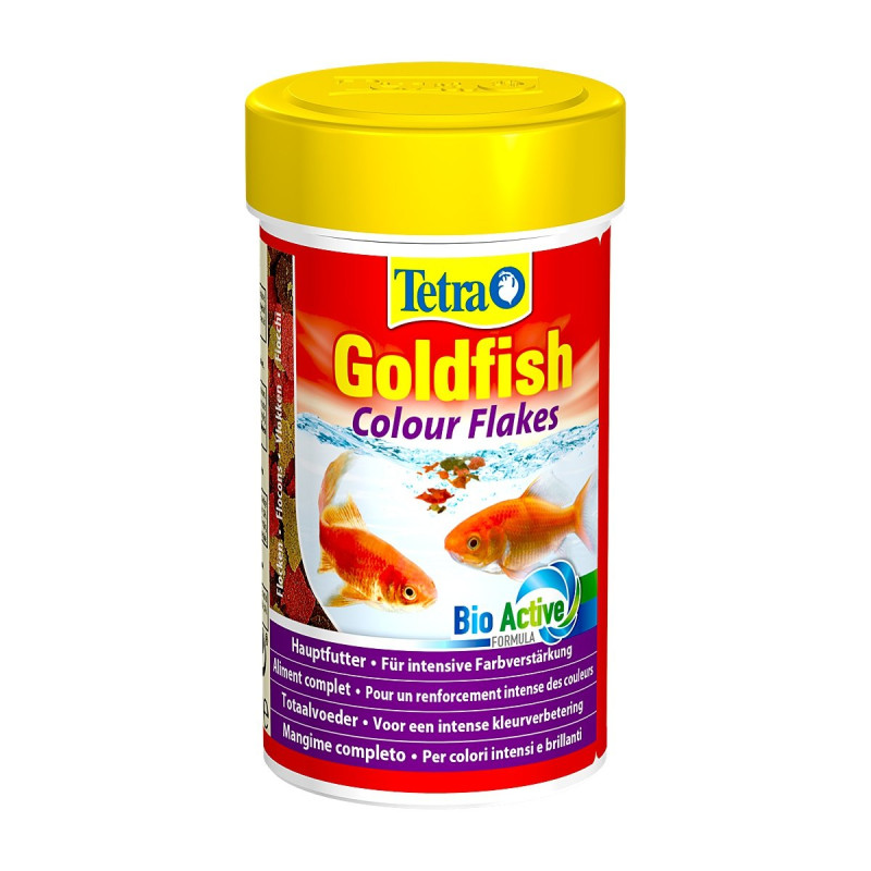 Tetra Goldfish Colour Flakes 250ml - pokarm podstawowy dla złotych rybek