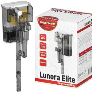 Kruger Meier Lunora Elite 500 - filtr kaskadowy do akwarium 15l - 35l