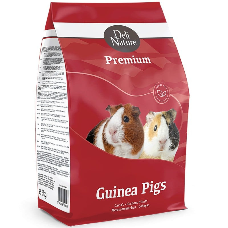 Deli Nature Premium Guinea Pig - karma dla świnek morskich z wit. C 800g