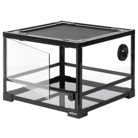 Repti-Zoo Glass Terrarium 45x45x32cm - szklane terrarium z metalową siatką
