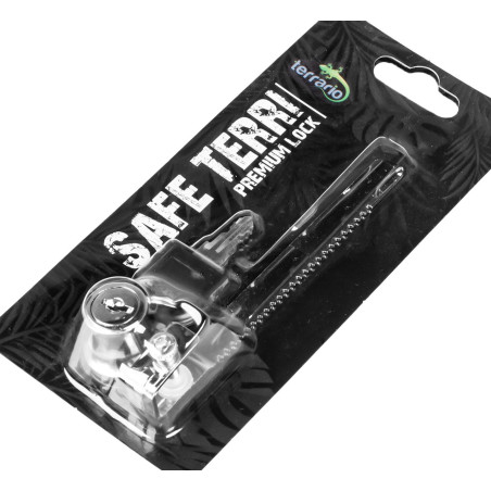 Terrario Safe Terri 120 - zamek do drzwi przesuwnych 12cm