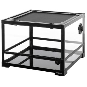 Repti-Zoo Glass Terrarium 45x45x32cm - szklane terrarium z metalową siatką