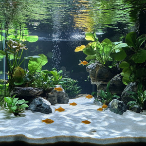 Kruger Meier Polar Snow Sand 0,2-0,8 mm - Piasek do akwarium 2kg