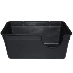 Terrario CubeCave - jaskinia  miska na wodę i pokarm 14x9x5cm