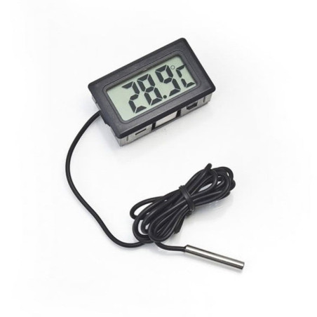 Termometr LCD z sondą PT-2 – Precyzyjny odczyt temperatury dla wymagających hobbystów