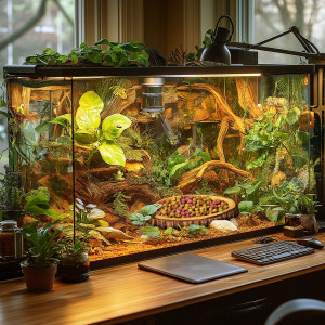 Terrario Tree Ring Bowl M – Miska do Terrarium 12x11x1,5 cm