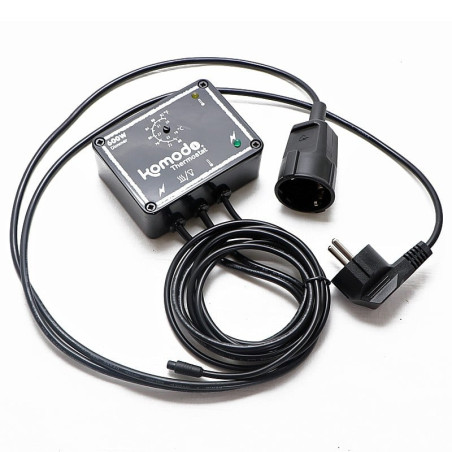 Komodo Dimmer Thermostat 600W - precyzyjna kontrola temperatury bez ciągłego włączania i wyłączania
