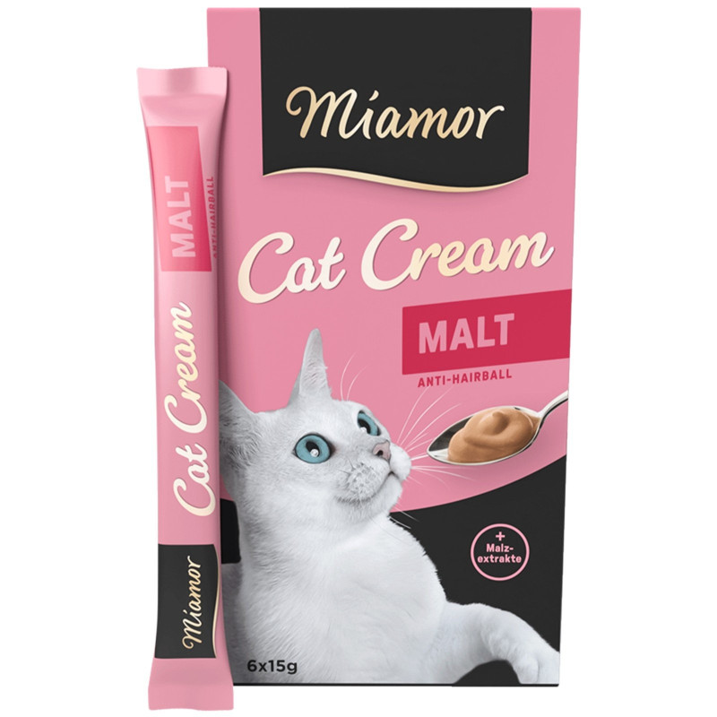 Miamor Cat Cream Malt - paszteciki kremowe dla kotów 6x90g