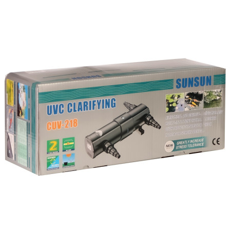 SunSun UV-C Clarifying 18W – gwarancja skutecznej sterylizacji i klarownej wody w oczku wodnym