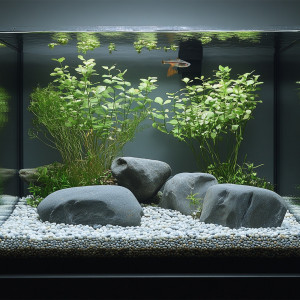 Kruger Meier Frosted Azure 4–7 mm – Żwirek akwarystyczny 2 kg