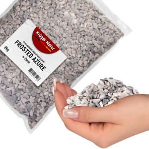 Kruger Meier Frosted Azure 4–7 mm – Żwirek akwarystyczny 2 kg