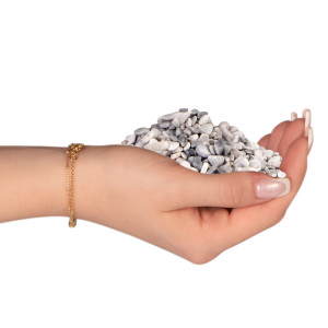 Kruger Meier Frosted Azure 4–7 mm – Żwirek akwarystyczny 2 kg