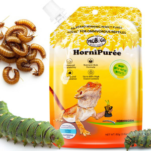 ProBugs HorniPuree 80g - kompletna dieta pokarm i witaminy w żelu dla gadów