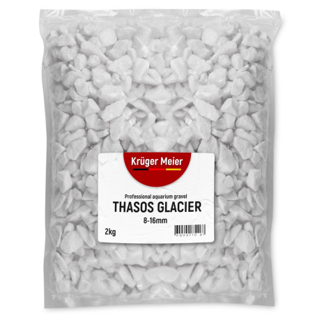 Kruger Meier Thasos Glacier 8–16 mm – Żwirek akwarystyczny 2 kg