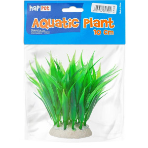 Happet Aquatic Plant - zielona roślinka sztuczna trawa 10cm