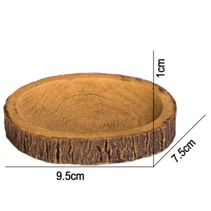 Terrario Tree Ring Bowl S – Miska do Terrarium 9,5x7,5x1 cm