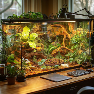 Terrario Tree Ring Bowl S – Miska do Terrarium 9,5x7,5x1 cm