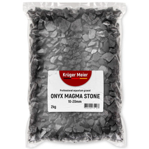 Kruger Meier Onyx Magma Stones 10-20 mm - Żwir do akwarium 2kg