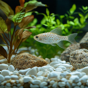 Kruger Meier Ivory Ash Lava 8-16 mm - Żwirek do akwarium 2kg