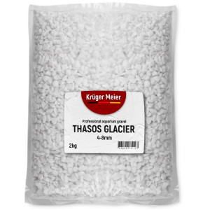 Kruger Meier Thasos Glacier 4–8 mm – Żwirek akwarystyczny 2 kg