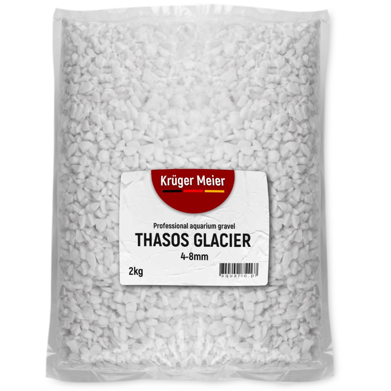 Kruger Meier Thasos Glacier 4–8 mm – Żwirek akwarystyczny 2 kg