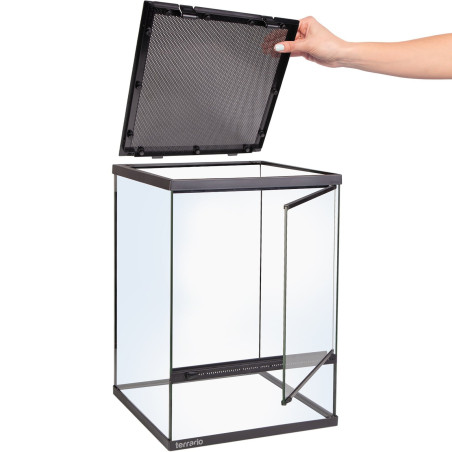 Terrario Oasis Verde 10 - terrarium 30x30x45 z zestawem – profesjonalne warunki dla tropikalnych gadów i płazów