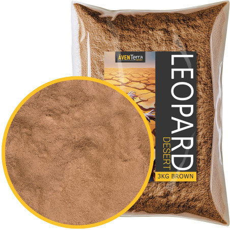 Aventerra Sweden LEOPARD Desert Brown 3kg - glina do terrarium