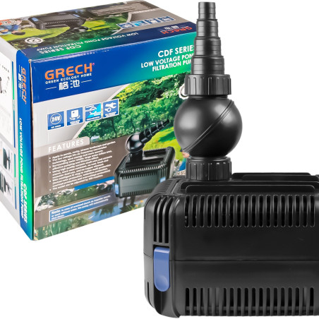 SunSun / Grech CDF - pompa wody 3600l/h – niezawodna i energooszczędna do oczka wodnego