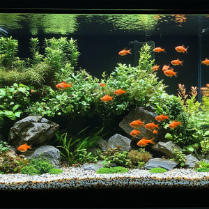 Kruger Meier Panda Frost 2–5 mm – Żwirek akwarystyczny 2 kg