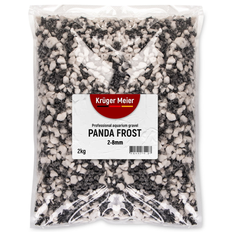 Kruger Meier Panda Frost 2–8 mm – Żwirek akwarystyczny 2 kg