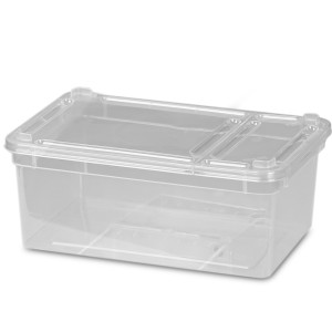 Terrario Reptiland 19x12x7,5cm - przeźroczyste terrarium faunarium