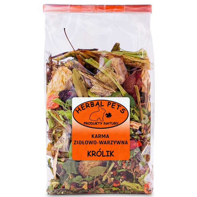 Herbal Pets - Karma Ziołowo-Warzywna dla Królika 150g