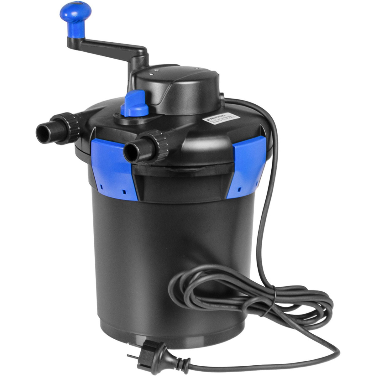 Kruger Meier PondX UV 4000 - filtr ciśnieniowy z lampą UV do oczka wodnego 4000l – krystaliczna woda bez częstego czyszczenia