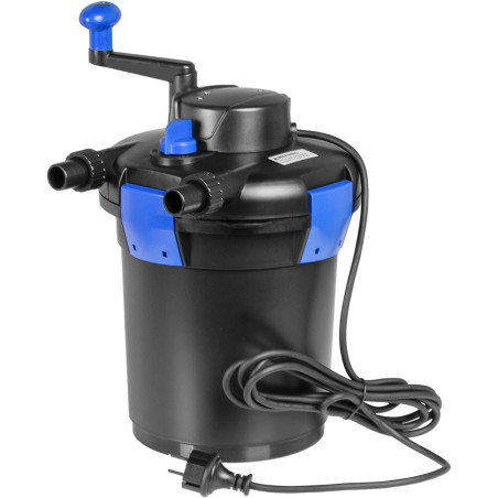 Kruger Meier PondX UV 4000 - filtr ciśnieniowy z lampą UV do oczka wodnego 4000l – krystaliczna woda bez częstego czyszczenia