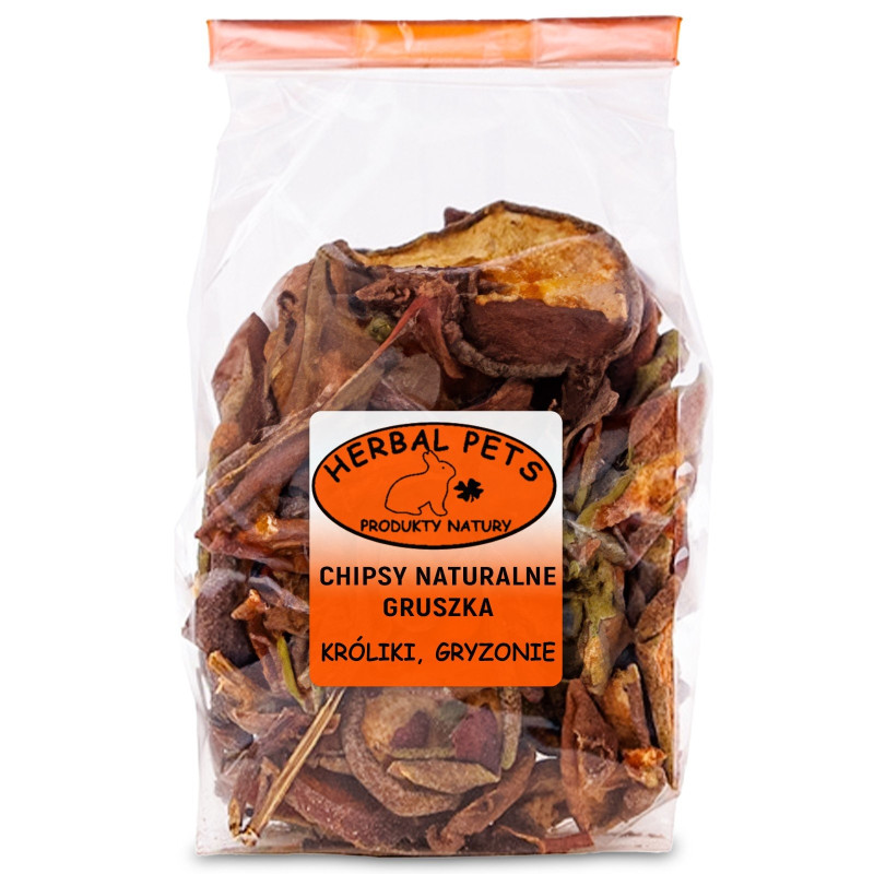Herbal Pets - Chipsy naturalne Gruszka 75g