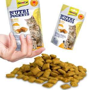 GimCat Nutri Pockets Cheese - kocie przysmaki na oczy i serce