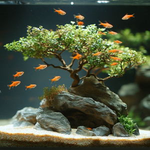 Kruger Meier Amber Glow Quartz 2–3,5 mm – Żwirek akwarystyczny 2 kg