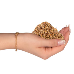 Kruger Meier Amber Glow Quartz 2–3,5 mm – Żwirek akwarystyczny 2 kg