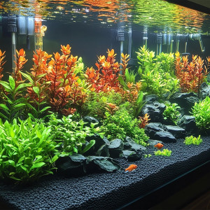 Kruger Meier Obsidian Shadow 2–5 mm – Żwirek akwarystyczny 2 kg